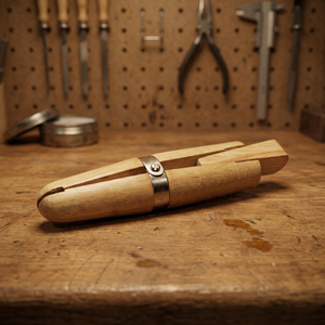 Holzringklemme mit Keil für Schmuckgravur, Polieren, Feilen und Ringreparatur Professionelles Juwelier-Handwerkzeug | GS1333 - Product Image 3