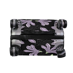 Durable Stretch Washable Hawaii Naupaka Flower Custom Design Travel Luggage Cover <b>Suitcase</b> Protector <b>Suitcase</b> Cover for 18-32" - Product Image 3
