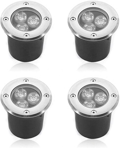 3W A MENÉ LA lumière Souterraine Imperméable Lampadaire Exterieur <span class=keywords><strong>Spot</strong></span> <span class=keywords><strong>Sol</strong></span> Paysage Jardin - Product Image 2