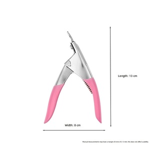 Coupe-ongles professionnel en acier inoxydable pour manucure, coupe-cuticules à ressort pour faux ongles - Product Image 5
