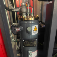 Compresseur d'air 50HP 20 bars, type à vis, aimant permanent, économie d'énergie, faible coût, moteur à fréquence variable, refroidissement par air, ISO CE
