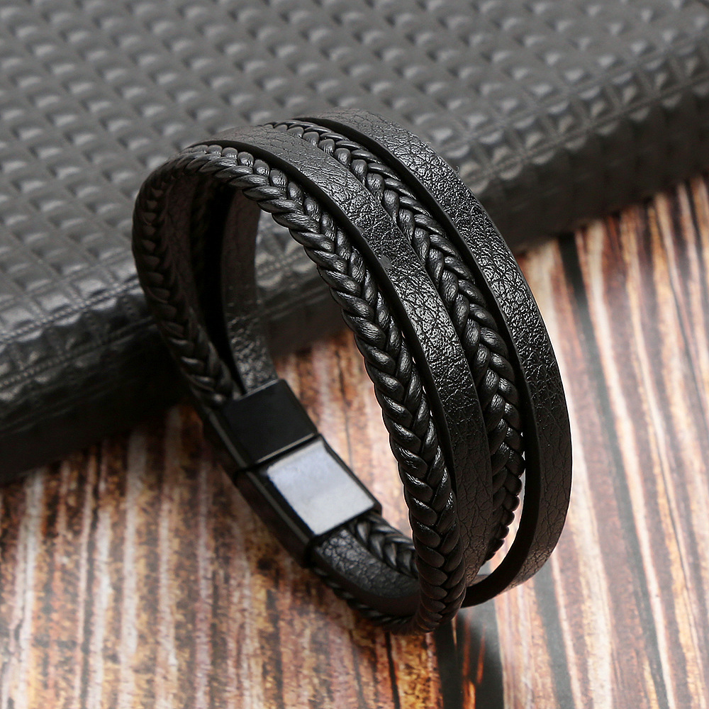 Glossy black + black