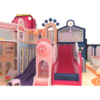 Aire de jeux intérieure pour tout-petits Luckyplay, en plastique de haute qualité, garantie 1 an, conçue pour être sûre et amusante, zones de jeux pour enfants en garderie