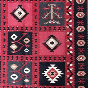 Tappeto <span class=keywords><strong>Kilim</strong></span> Turco con Motivo Tradizionale Autentico Boho Rustico per Pavimento del Soggiorno - Product Image 2