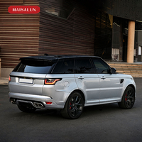 Kit de carrocería de conversión de accesorios de apariencia completa para Range Rover Sport 2014-2017 Update 2022 SVR Style Body Kit