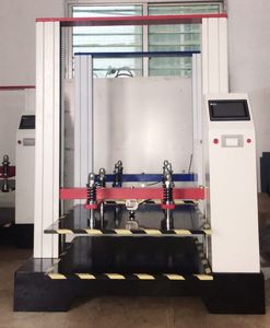 包装圧縮とスタッキング強度テストマシン段ボール箱用自動レポート印刷 - Product Image 6