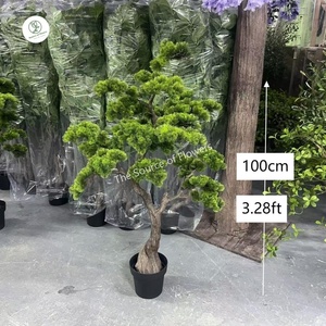 Thực Tế Cao Nhân Tạo Tuyết Tùng Cây Thông Trong Nhà Ngoài Trời Vườn Cảnh Quan Bonsai Trang Trí Nội Thất Nhựa Bền Gỗ Nhân Tạo - Product Image 3