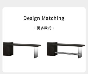 Panca Moderna Semplice Quadrata in Legno Massello, Versatile e Silenziosa, per Ingresso, Camera da Letto, Sala da Pranzo e Soggiorno - Product Image 6