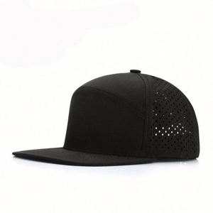 Gorra de Béisbol Deportiva de Alta Calidad para Exteriores, Impermeable, con Cierre a Presión, con Orificios Cortados con Láser, de 7 Paneles - Product Image 4