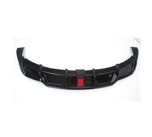 Supply Modification Rear Lower Lip Glossy Black Rear Bumper Lip <strong>Diffuser</strong> With Led for Tesla <strong>Model</strong> <strong>3</strong> 2017-2023 - Product Image 1