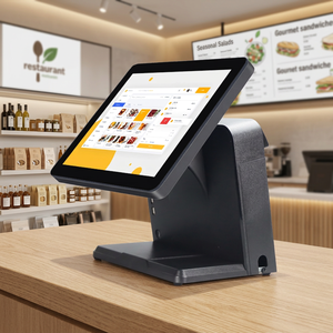 Kiosque de paiement en libre-service tactile POS de 15,6 pouces, terminal de commande tout-en-un pour restaurant, magasin de détail - Product Image 1