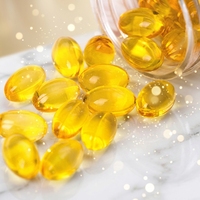 Capsules de Gel Doux d'Huile de Poisson Oméga 3 Personnalisées en Usine GMP, Complément DHA pour la Santé Oculaire et le Soutien Immunitaire pour Adultes, 60 Unités (Lot de 2)