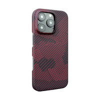 Étui de téléphone portable léger, magnétique, antichoc, de luxe, en fibre de carbone et d'aramide, pour les modèles 16/Plus/Pro/Pro Max, vente en gros