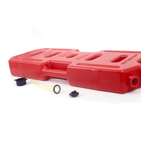 Bidon de carburant en plastique JC-P20 de 20 L pour 4Runner 2003-2006, accessoires tout-terrain 4x4 diesel essence, rouge, Unity