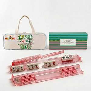 Offre Spéciale : Ensemble de 3 Sacs de Rangement Mahjong Américain Grande Capacité, Sac Fourre-tout Portable avec Rangement pour Règle, Sac Multifonctionnel - Product Image 5