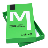 Usine personnalisée 6.4 pouces couverture magnétique vert papier spécial étui de téléphone boîte d'emballage pour iPhone 15/16 Pro Samsung étui de téléphone