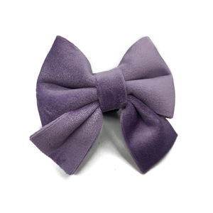 Accessoires personnalisés en velours pour mascotas, nœud papillon de marin, collier de chien, multicolore, en velours, doux et confortable, en coton fourrure - Product Image 3