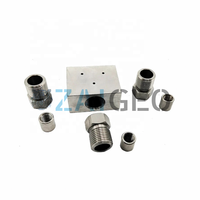 Pièces détachées pour jet d'eau H2O JET 301015-1 20458272 T200-1173 Collecteur de purge en T Pièces détachées pour machine de découpe à jet d'eau Remplacement