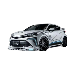 Pour Toyota <span class=keywords><strong>CHR</strong></span> Kit Carrosserie <span class=keywords><strong>CHR</strong></span> Mise À Niveau Rowen Style Lèvre Avant Jupe Latérale Diffuseur - Product Image 1