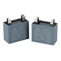 Condensateur de moteur AC EPERS CBB61 de haute qualité 3uF 450V certifié CE norme EN60252-1 pour climatiseur