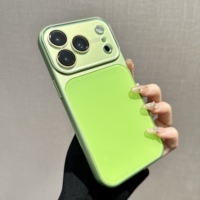 Nouvelle Coque de Téléphone Tendance Couleur Unie Paillettes Fines Plusieurs Couleurs pour iPhone 17 Pro Max 16 15 Pro 15 14