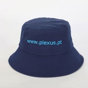 Custom Logo Quick Dry Polyester Beach Cap Bucket <b>Hat</b> With Puff Embroidery <b>for</b> Casual Sports Outdoor Travel - Product Image 5
