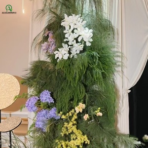 Plantes artificielles en feuilles de <span class=keywords><strong>romarin</strong></span>, longues tiges, branche de <span class=keywords><strong>plante</strong></span> en plastique, fleurs vertes pour la décoration de mariage, de la Saint-Valentin et autres occasions. - Product Image 5