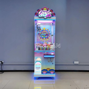 Nueva máquina de juego de Arcade que funciona con monedas Candy Pusher Fun Prize Gift Game Candy <span class=keywords><strong>Chocolate</strong></span> Claw Máquina expendedora - Product Image 6
