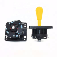 Pour la machine de grue d'arcade 8 couleurs manette de jeu d'arcade avec micro-interrupteurs 4 8 voies Style heureux bâton de combat