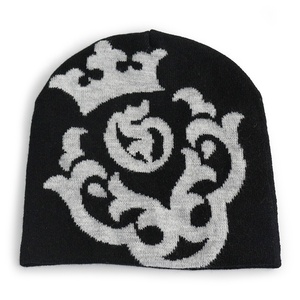 Gorro de Punto Personalizado HK34 OEM para Hombre y Mujer, Gorro Teñido de Alta Calidad, Gorro de Invierno Acrílico Liso para Esquí y Actividades al Aire Libre - Product Image 2