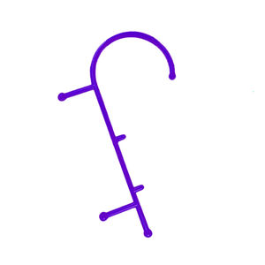 Handheld Massager <strong>Thera</strong> <strong>Cane</strong> Massager - Product Image 1