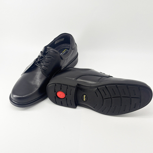 Scarpe eleganti da uomo di alta qualità formale in pelle invernale con suola piatta allacciata altezza aggiunge funzione al matrimonio - Product Image 2