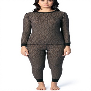 Ropa Interior Térmica Larga para Mujer, Transpirable, Sin Costuras, Antibacteriana, Multicolor, con Logotipo Personalizado OEM, Algodón/Poliéster - Product Image 3