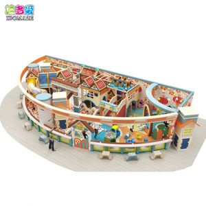 Muebles para Guarderías al por Mayor, Equipos de Juegos Interiores para Niños de Jardín de Infancia, Diseño Personalizado, Color Ecológico, Resistente al Fuego - Product Image 5