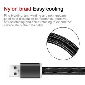 Đối với Apple đầy màu sắc nylon bện 2-in-1 <span class=keywords><strong>USB</strong></span> multi-sạc Cáp Keychain sạc điện thoại cho IOS & Tai nghe tương thích cho samsung - Product Image 4
