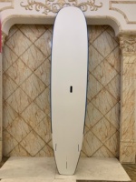 Haute Qualité 9ft EPS Softop Planche De Surf Fibre De Verre EVA Logo Personnalisable Comprend Surf Laisse Sac pour Surf Pratique Ocean Waters