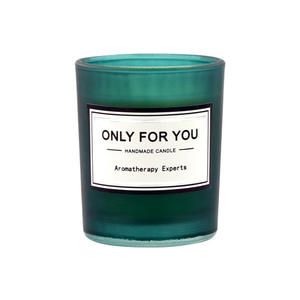 Özelleştirmek özel etiket koku soya balmumu kokulu lüks Mini çoklu renkler buzlu cam kavanozda mumlar - Product Image 6