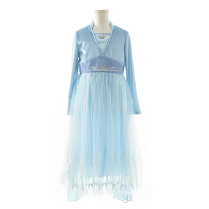 Vestido <span class=keywords><strong>de</strong></span> Princesa <span class=keywords><strong>Elsa</strong></span>, Serie OPA, Auditado por FAMA, Vestido <span class=keywords><strong>de</strong></span> Terciopelo Azul con Incrustaciones <span class=keywords><strong>de</strong></span> Algodón Natural, Ropa <span class=keywords><strong>de</strong></span> Boutique <span class=keywords><strong>de</strong></span> Invierno, Envío Rápido - Product Image 1