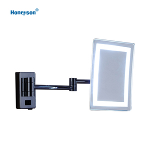 Khách Sạn Hot Bán Gương Trống Bạc Kim Loại Biểu Tượng Tùy Chỉnh Đồng Bằng Thăng Hoa Nhỏ Gọn Gương Với Tấm Nhôm Nhà Máy Sản Xuất - Product Image 6