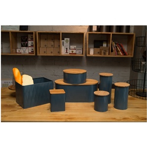 Copertura in legno Da Cucina Canister Set