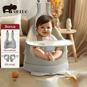 Asiento elevador <span class=keywords><strong>Isofix</strong></span> portátil ajustable para <span class=keywords><strong>silla</strong></span> <span class=keywords><strong>de</strong></span> bebé y niño pequeño para sala <span class=keywords><strong>de</strong></span> estar, cocina, dormitorio y uso en Hospital - Product Image 2