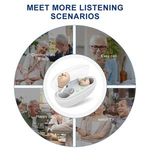 De alta calidad de China caliente buen sonido inteligente barato mini invisible en la oreja audífono para viejo sordo a la gente - Product Image 4