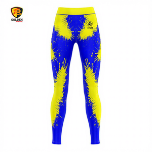 Leggings Deportivos de Yoga para Mujer, Tejidos, Transpirables, Casuales, Sublimados, Personalizados, de Alta Calidad, para Gimnasio - Product Image 1