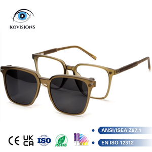 <span class=keywords><strong>Gafas</strong></span> de <span class=keywords><strong>Sol</strong></span> Magnéticas con Clip <span class=keywords><strong>para</strong></span> Mujer, Montura Cuadrada de Moda, Lentes Polarizadas con Protección UV400, <span class=keywords><strong>Gafas</strong></span> de <span class=keywords><strong>Sol</strong></span> de Alta Calidad 2 en 1 - Product Image 1