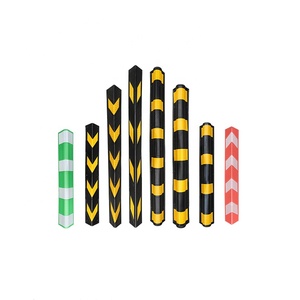 Protezione d'angolo di <span class=keywords><strong>gomma</strong></span> riflettente ad angolo retto di lunghezza durevole di 100cm per costruzione - Product Image 5