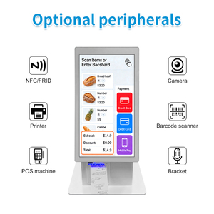 Kiosco de Autopago de 21.5 Pulgadas, Máquina de Pago Automatizada, Sistema Android Windows, Pantalla Táctil LCD, Lector de Códigos de Barras SDK - Product Image 5