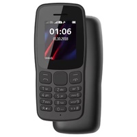 Fabrik-Großhandel Itel 106 Handy 2025 Bestes Seniorenhandy Tecno QWERTY-Tastatur Großer Akku Dual-SIM Bar-Handy mit Kamera, Taschenlampe, Deutsch, Spanisch, FM