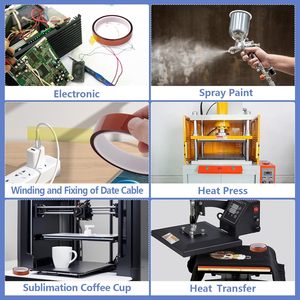 Nhiệt độ cao chuyển giấy tờ đa-gói kaptons nhiệt băng thăng hoa nhiệt Pi hai mặt đầy màu sắc - Product Image 3