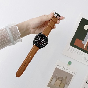 Cinturino in Vera Pelle BEEFLYPOWER per Smartwatch Samsung Huawei Galaxy Watch 3 4 5 Active2 <span class=keywords><strong>GT2</strong></span> <span class=keywords><strong>Pro</strong></span> - Product Image 4