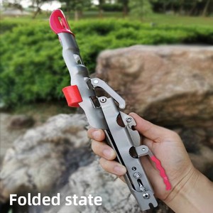 Support de canne à pêche auto-ajustable avec détection de morsure par ressort, support de canne à pêche en mer réglable avec piquet de sol pour la pêche en surfcasting et en bord de rivière - Product Image 6